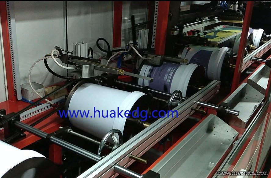 润滑油脂包装桶塑料桶全自动丝网印刷生产线