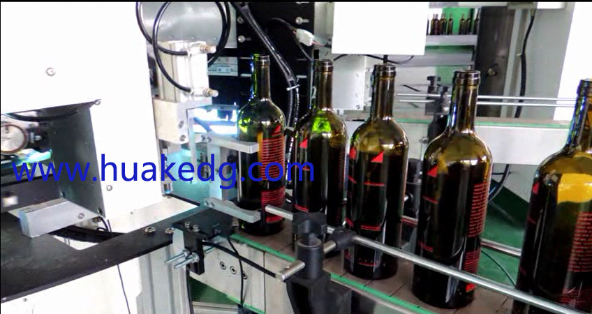 Automatic Screen Printer on Glass Bottle